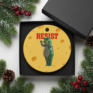 Funny Inflatable Portland Frog Resist Ceramic Ornament Freedom Protest - Print Your Wear
