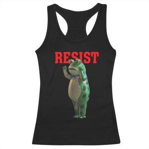 Funny Inflatable Portland Frog Resist Racerback Tank Top Freedom Protest TS02 Black Print Your Wear