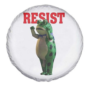 Funny Inflatable Portland Frog Resist Spare Tire Cover Freedom Protest - Print Your Wear