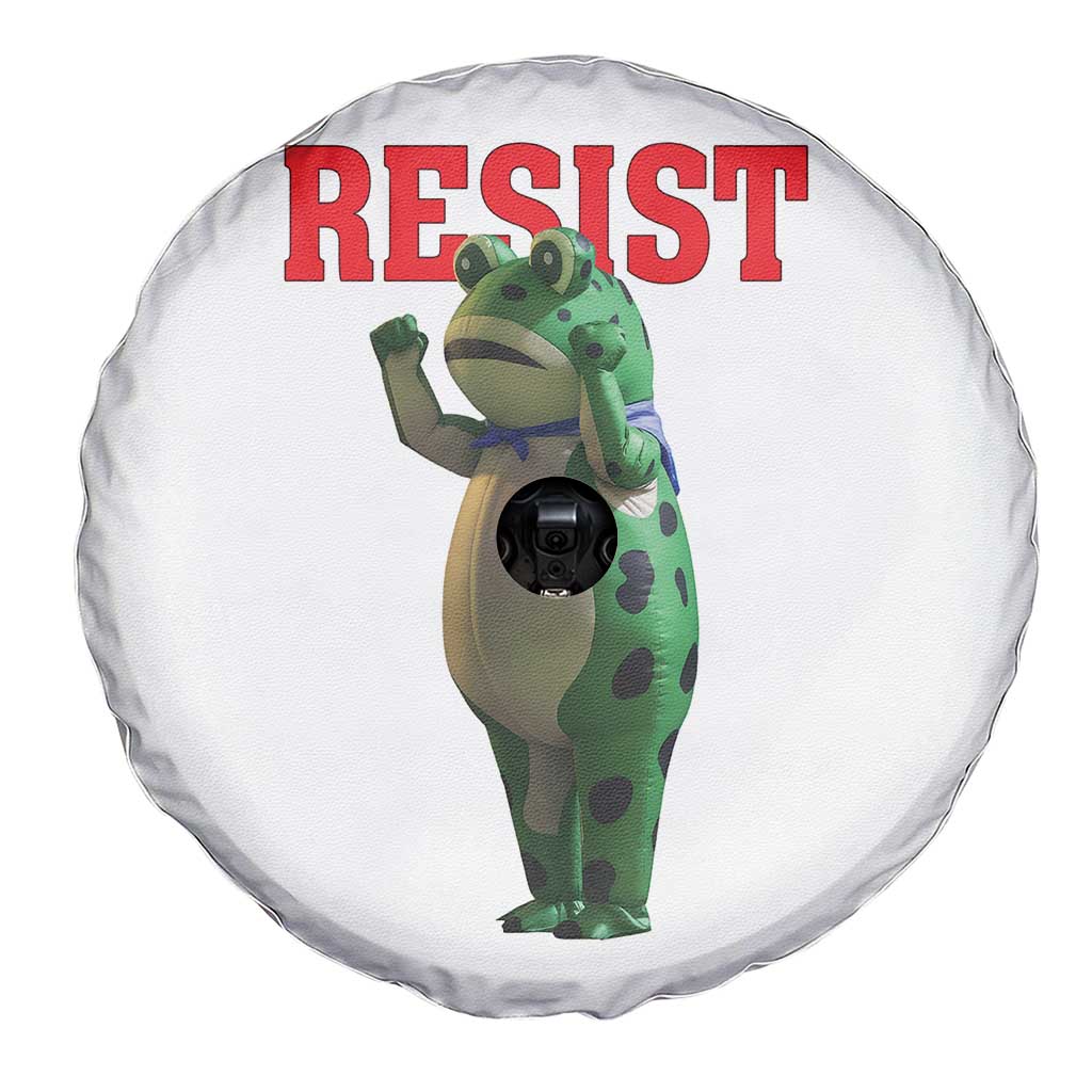 Funny Inflatable Portland Frog Resist Spare Tire Cover Freedom Protest TS02 Print Your Wear