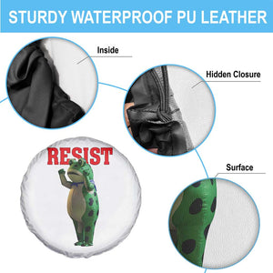 Funny Inflatable Portland Frog Resist Spare Tire Cover Freedom Protest - Print Your Wear