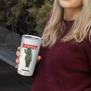 Funny Inflatable Portland Frog Resist Tumbler Cup Freedom Protest TS02 Print Your Wear