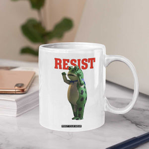 Funny Inflatable Portland Frog Resist Coffee Mug Freedom Protest TS02 Print Your Wear