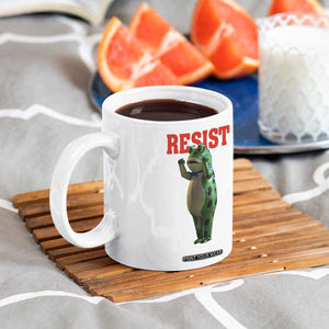 Funny Inflatable Portland Frog Resist Coffee Mug Freedom Protest TS02 Print Your Wear