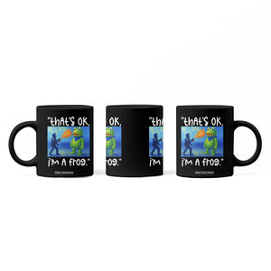 Funny Portland Frog Protest Coffee Mug Thats OK Im A Frog Pepper Spray TS02 Print Your Wear