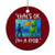 Funny Portland Frog Protest Ceramic Ornament Thats OK Im A Frog Pepper Spray - Print Your Wear