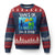 Funny Portland Frog Protest Ugly Christmas Sweater Thats OK Im A Frog Pepper Spray - Print Your Wear