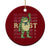 Resist Raised Fist Frog Ceramic Ornament Portland Protest Freedom Fighter - Print Your Wear