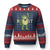 Resist Raised Fist Frog Ugly Christmas Sweater Portland Protest Freedom Fighter - Print Your Wear