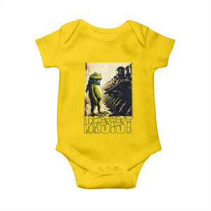 Resist Frog Baby Onesie Stand Against Free Portland Protest TS02 Daisy Print Your Wear