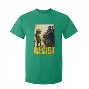 Resist Frog T Shirt For Kid Stand Against Free Portland Protest TS02 Irish Green Print Your Wear