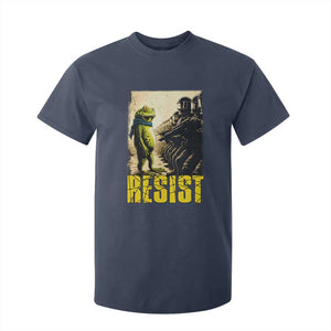 Resist Frog T Shirt For Kid Stand Against Free Portland Protest TS02 Navy Print Your Wear