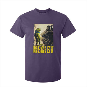 Resist Frog T Shirt For Kid Stand Against Free Portland Protest TS02 Purple Print Your Wear