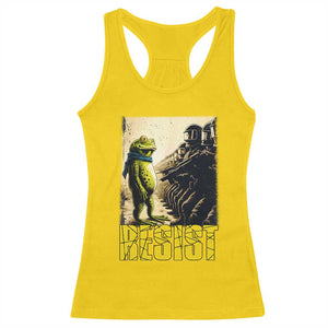 Resist Frog Racerback Tank Top Stand Against Free Portland Protest TS02 Daisy Print Your Wear