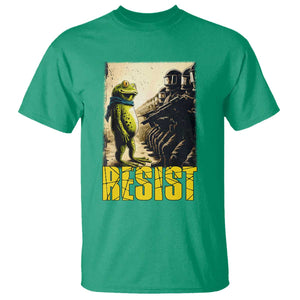 Resist Frog T Shirt Stand Against Free Portland Protest TS02 Irish Green Print Your Wear