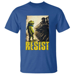 Resist Frog T Shirt Stand Against Free Portland Protest TS02 Royal Blue Print Your Wear