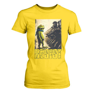 Resist Frog T Shirt For Women Stand Against Free Portland Protest TS02 Daisy Print Your Wear