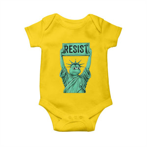 Funny Liberty Frog Meme Resist Baby Onesie Portland Frogs Protest Freedom Fighter TS02 Daisy Print Your Wear