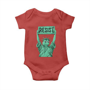 Funny Liberty Frog Meme Resist Baby Onesie Portland Frogs Protest Freedom Fighter TS02 Red Print Your Wear