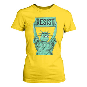 Funny Liberty Frog Meme Resist T Shirt For Women Portland Frogs Protest Freedom Fighter TS02 Daisy Print Your Wear