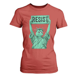 Funny Liberty Frog Meme Resist T Shirt For Women Portland Frogs Protest Freedom Fighter TS02 Red Print Your Wear