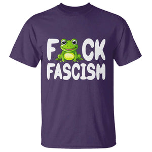 Funny Frog Fck Fascism T Shirt Resist Protest Human Rights - Print Your Wear