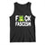 Funny Frog Fck Fascism Tank Top Resist Protest Human Rights - Print Your Wear