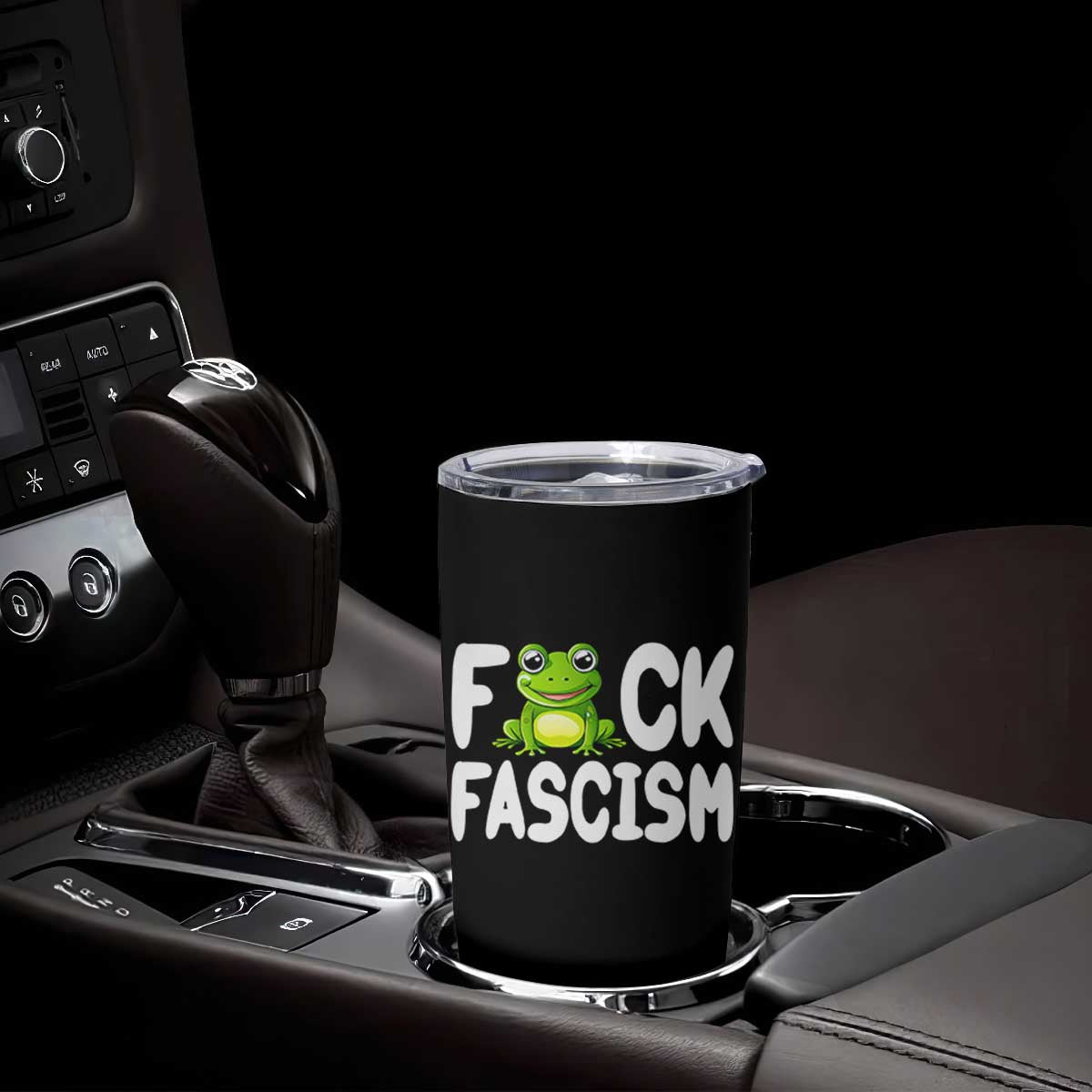 Funny Frog Fck Fascism Tumbler Cup Resist Protest Human Rights TS02 Print Your Wear
