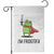 Funny Huzzah Frog Garden Flag Im Frogtifa Knight Resist Protest - Print Your Wear