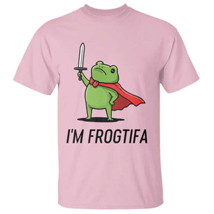 Funny Huzzah Frog T Shirt Im Frogtifa Knight Resist Protest - Print Your Wear