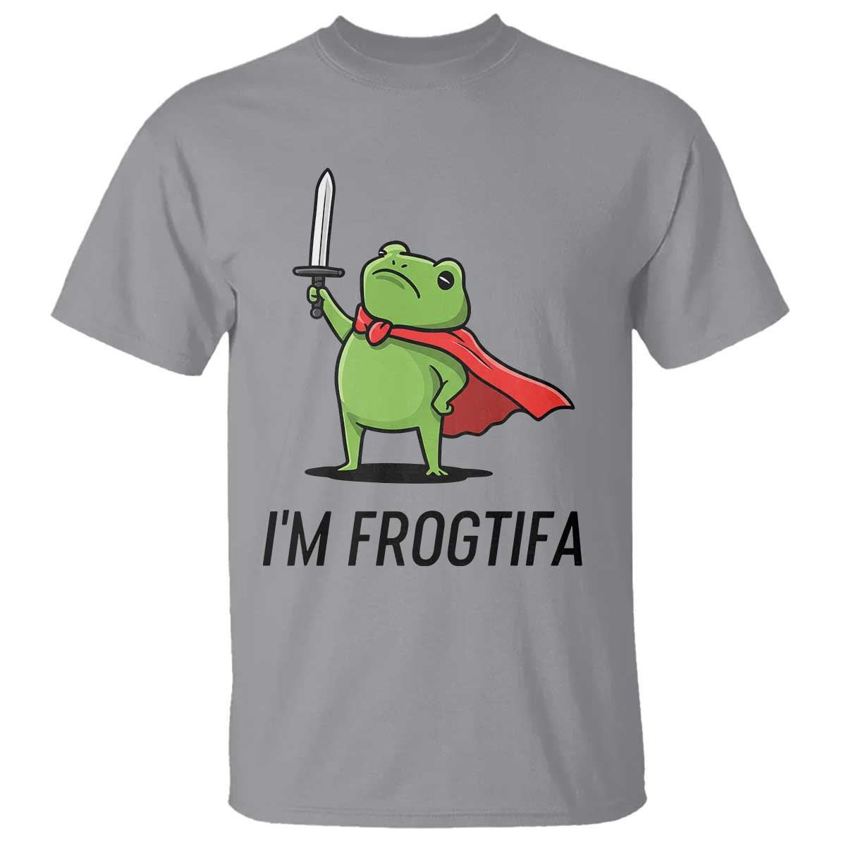 Funny Huzzah Frog T Shirt Im Frogtifa Knight Resist Protest - Print Your Wear