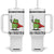Funny Huzzah Frog Tumbler With Handle Im Frogtifa Knight Resist Protest TS02 One Size: 40 oz White Print Your Wear