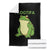 Funny Frogtifa Throw Blanket Resist Frog Protest Against Fascism - Print Your Wear