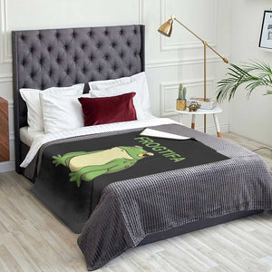 Funny Frogtifa Throw Blanket Resist Frog Protest Against Fascism TS02 Print Your Wear