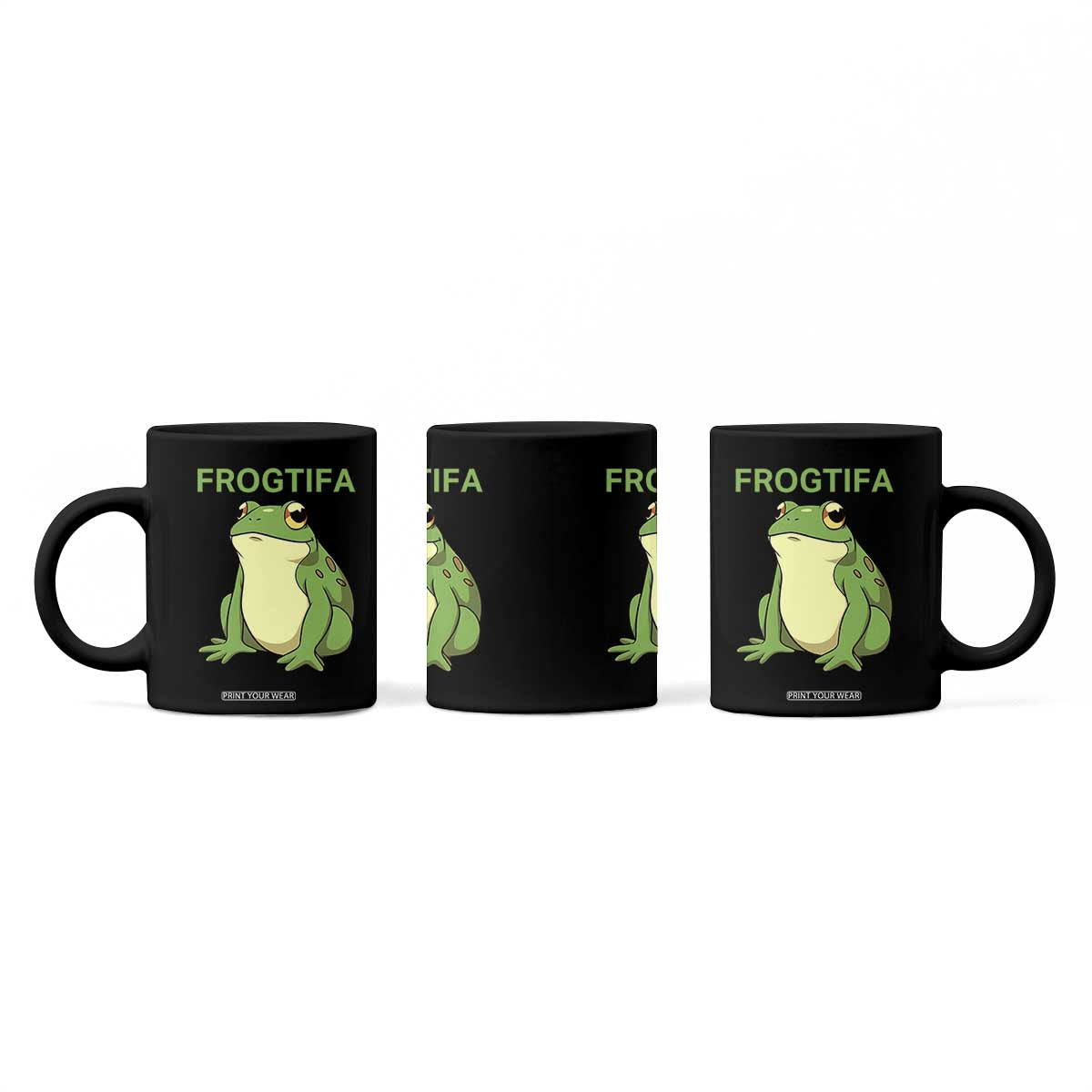Funny Frogtifa Coffee Mug Resist Frog Protest Against Fascism TS02 Print Your Wear