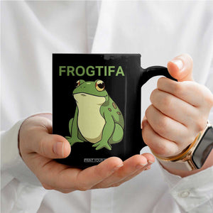 Funny Frogtifa Coffee Mug Resist Frog Protest Against Fascism TS02 Print Your Wear