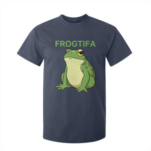 Funny Frogtifa T Shirt For Kid Resist Frog Protest Against Fascism - Print Your Wear