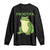 Funny Frogtifa Long Sleeve Shirt Resist Frog Protest Against Fascism - Print Your Wear