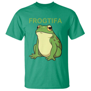 Funny Frogtifa T Shirt Resist Frog Protest Against Fascism - Print Your Wear