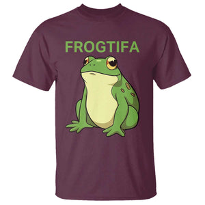 Funny Frogtifa T Shirt Resist Frog Protest Against Fascism - Print Your Wear