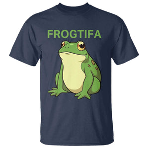 Funny Frogtifa T Shirt Resist Frog Protest Against Fascism - Print Your Wear