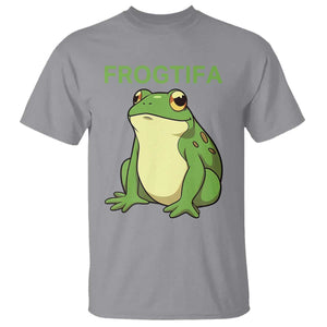 Funny Frogtifa T Shirt Resist Frog Protest Against Fascism - Print Your Wear