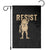 Frog Resist Garden Flag Raised Fist Protest Fighter Retro Graphic - Print Your Wear