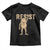 Frog Resist Toddler T Shirt Raised Fist Protest Fighter Retro Graphic TS02 Black Print Your Wear