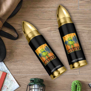 Resist Frog Graphic Bullet Tumbler Protest Stand Against Fascism TS02 Print Your Wear