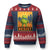 Resist Frog Graphic Ugly Christmas Sweater Protest Stand Against Fascism - Print Your Wear