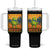 Resist Frog Graphic Tumbler With Handle Protest Stand Against Fascism TS02 One Size: 40 oz Black Print Your Wear