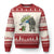 Funny Frog Protest Comic Graphic Ugly Christmas Sweater Ribbit Resist Stand Against - Print Your Wear