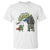 Funny Frog Protest Comic Graphic T Shirt Ribbit Resist Stand Against - Print Your Wear