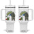 Funny Frog Protest Comic Graphic Tumbler With Handle Ribbit Resist Stand Against TS02 One Size: 40 oz White Print Your Wear